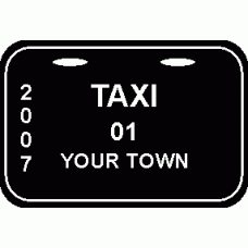 Metal Municipal License Plates Metal Municipal License Plates