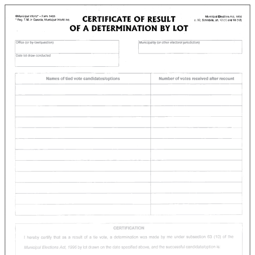 certificate-of-result-of-determination-by-lot