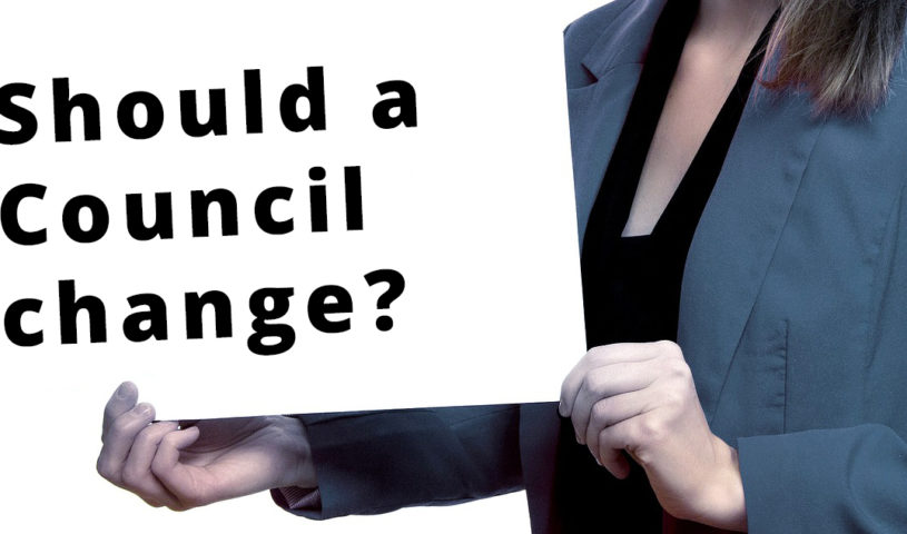 How and/or should a council change? (Part 1)